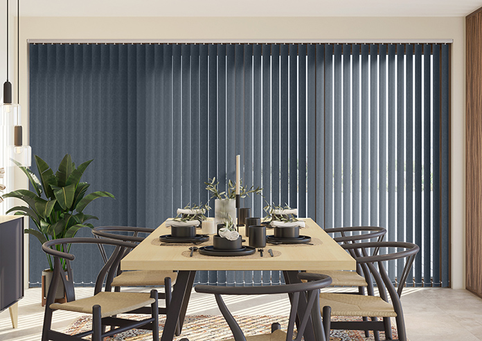 Juno (Blackout), Highland Blue - Vertical Blind - Image 3